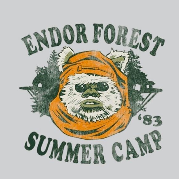 STAR WARS Endor Forest Camp 83’ Tee - Picture 2 of 2